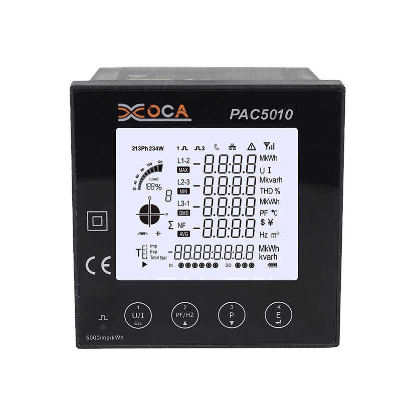 PAC5010 AC Panel RS485 Modbus Digitální měřič elektrické energie Měřič energie