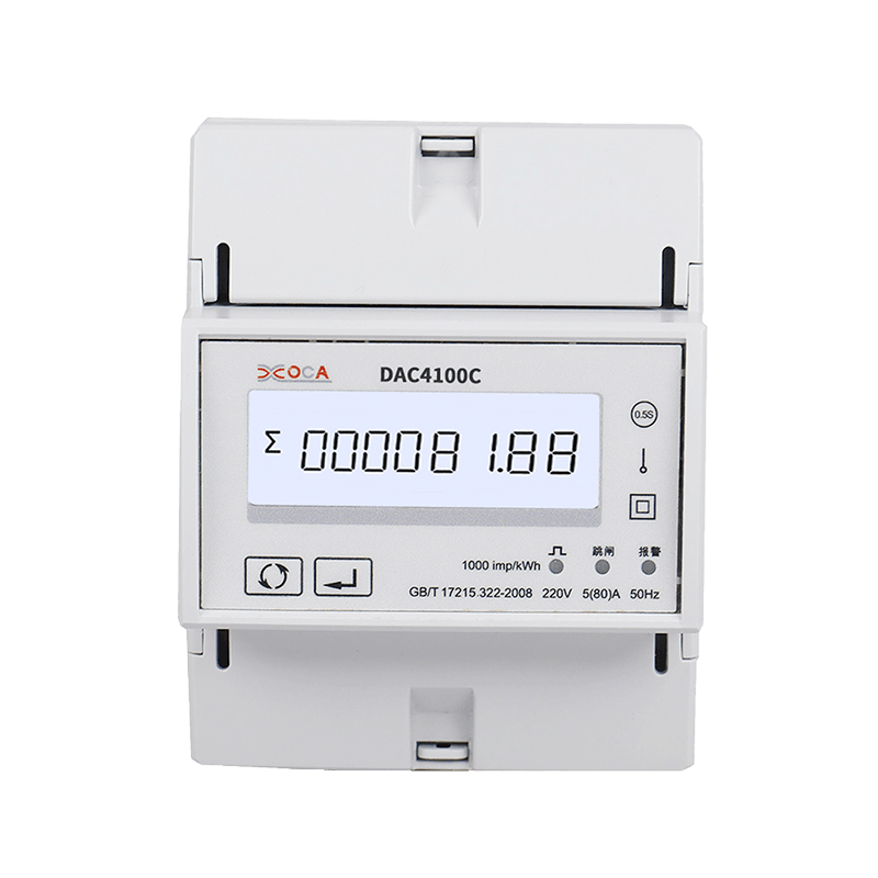 DAC4100C Jednofázový elektroměr na DIN lištu Modbus Smart Remote Control