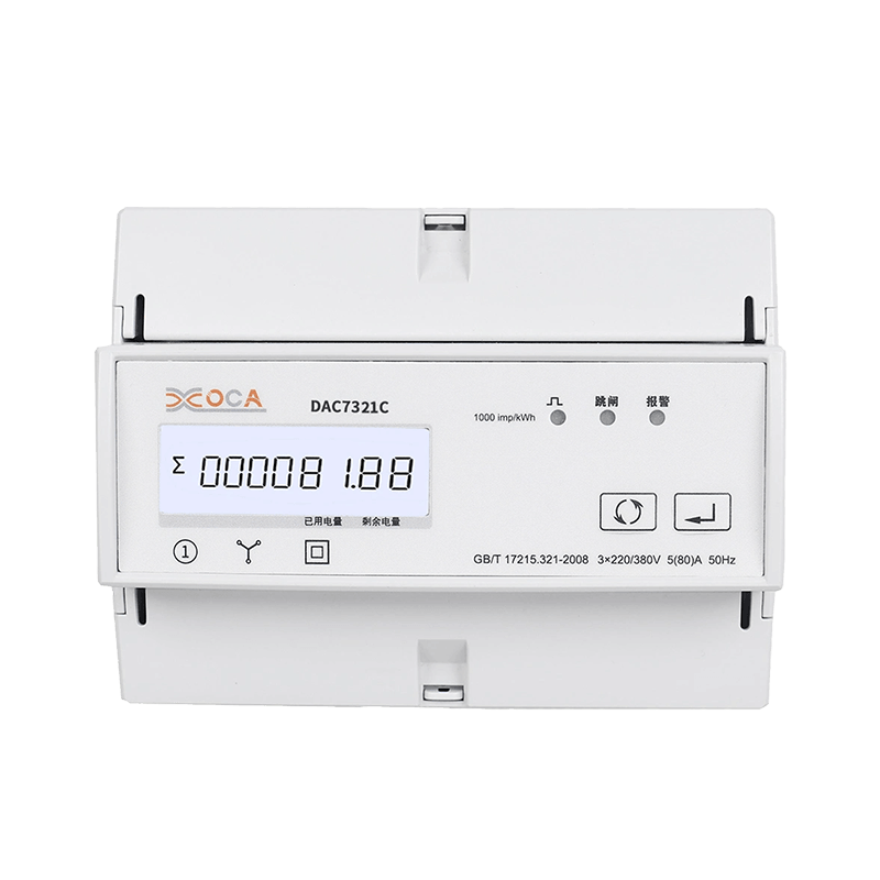 Dac7361c Tuya Zigbee Smart Digital Dálkově ovládaný elektroměr