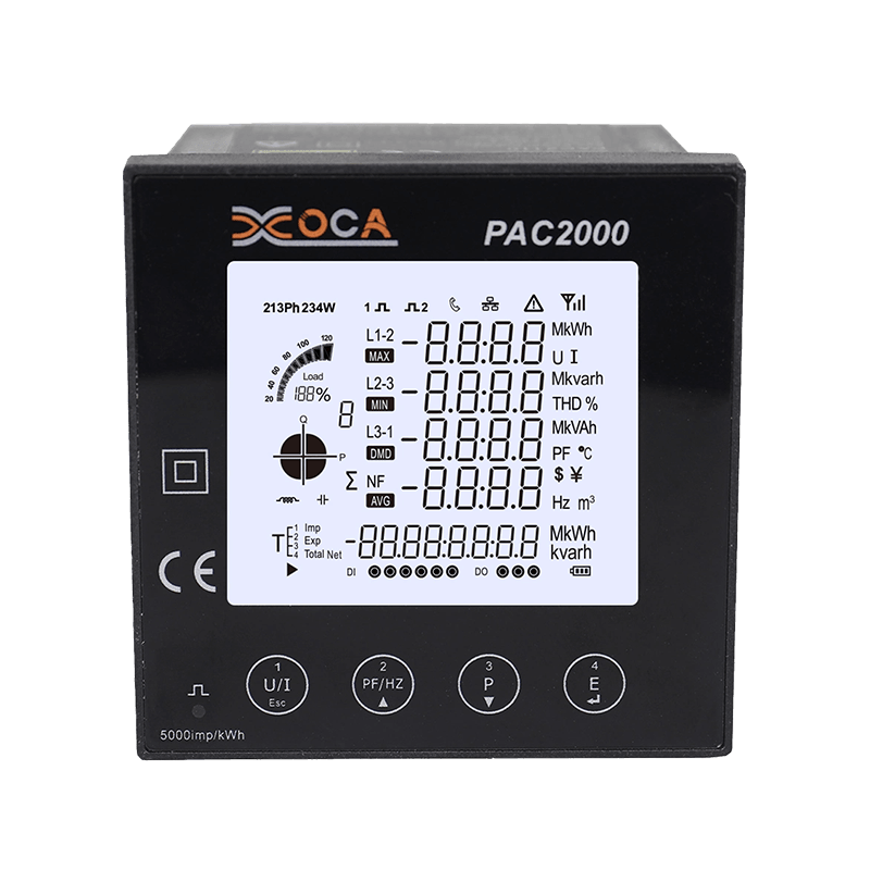 PAC5010 Wireless Smart Modbus Multifunkční elektronický panelový měřič