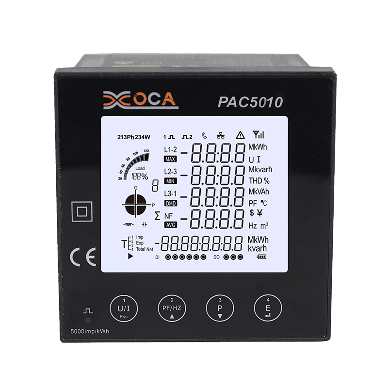 PAC5010 Wireless Smart Modbus Multifunkční elektronický panelový měřič